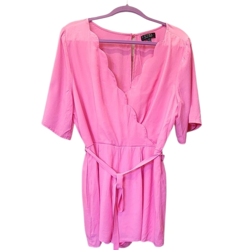 Trixxi Preppi Pink Jumpsuit